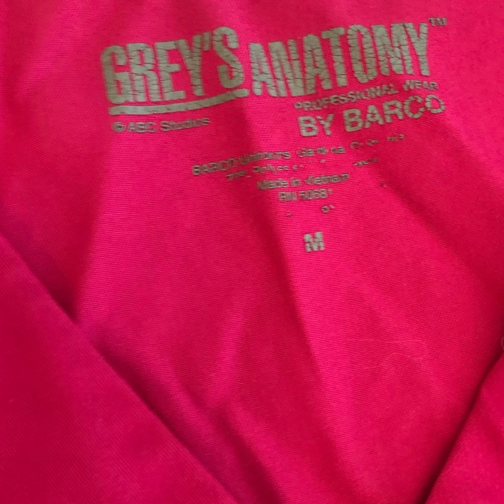 Grey’s anatomy scrub set .
